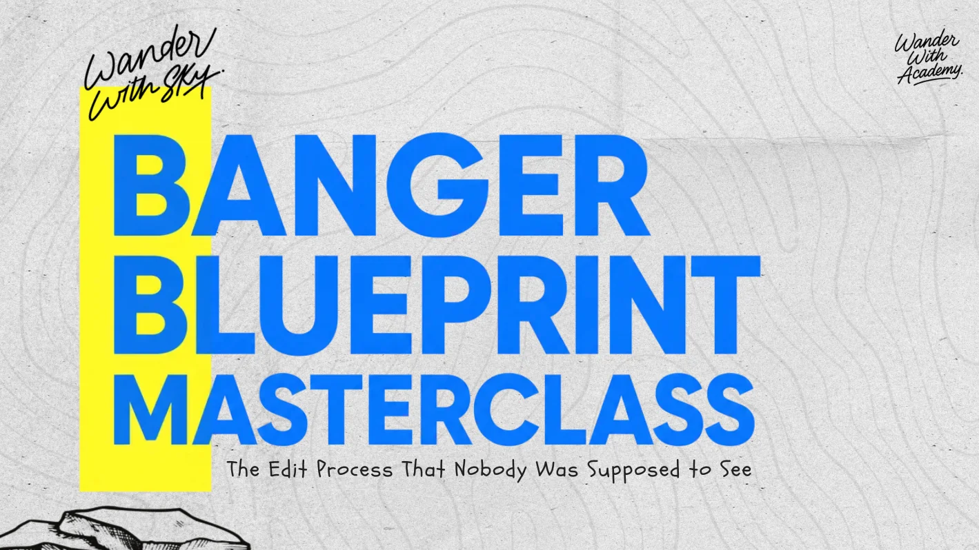 Banger Blueprint Masterclass banner